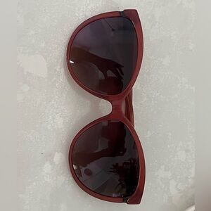 Chic Red Sunglasses